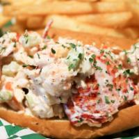 Maine Style Lobster  Roll · Includes French fries. Upgrade to salad, Cajun fries, garlic fries or sweet potato fries for...