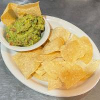 Guacamole Appetizer · Large order of guacamole with chips