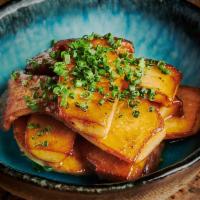 Kinoko · roasted king trumpet mushrooms with brown butter miso & chives