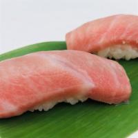 Toro Nigiri · blue fin tuna belly