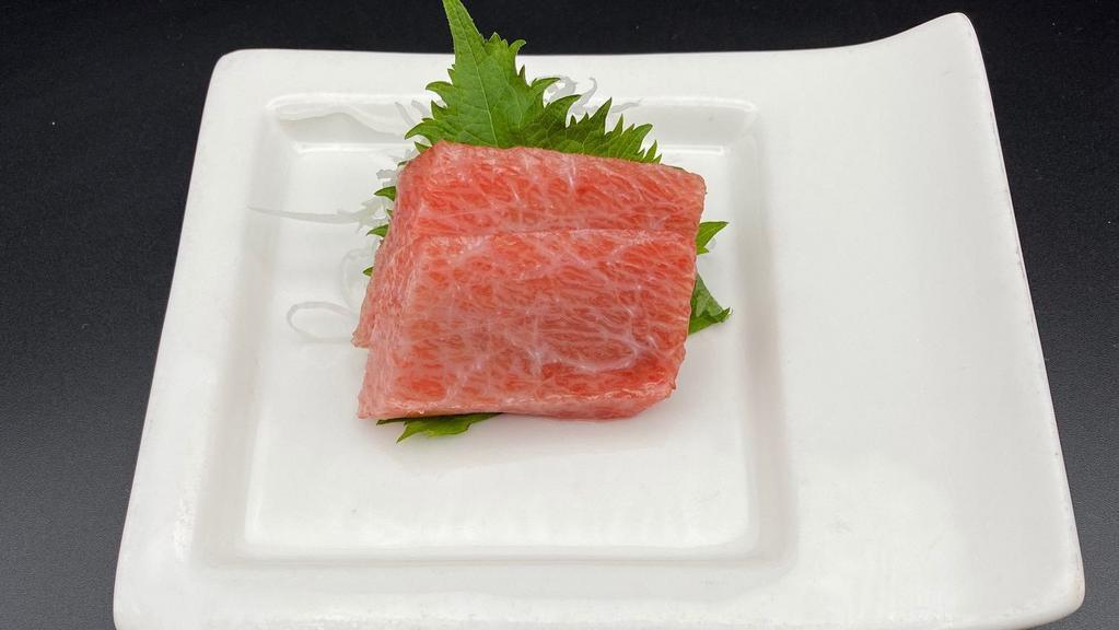 Toro Sashimi · blue fin tuna belly