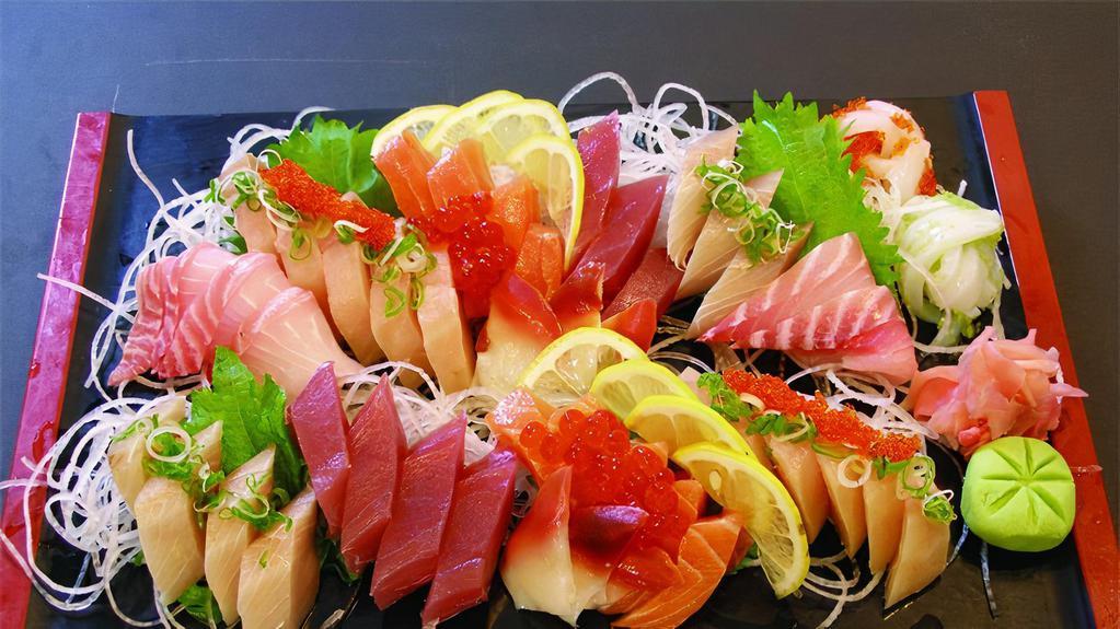 Sashimi Moriwase  Plate ( Large ) · Chef Choice Sashimi Combo