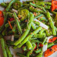 Wok'd Greens (蔬菜) · Your choice of vegetable sautéed with light garlic. Gluten-free.