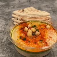 Side Hummus 12 oz.  · Grandma's Home Made Hummus Recipe (Vegan & Gluten Free) Served With Pita Bread