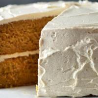 Sweet Potato Cake · A generous slice of our perfectly seasoned sweet potato cake, topped with cream cheese frost...