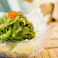 Seaweed Salad · Seaweed salad and vegetable.
