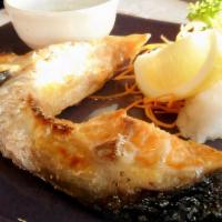 Hamachi Kama · Grilled Hamachi Cheek Collar w/ Ponzu Sauce