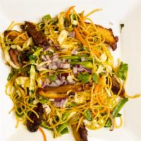 Chicken Chowmein · Stir fried noodles with chicken and vegetables