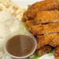 Gravy Chicken Katsu · Enjoy our famous fried chicken topped with brown gravy.