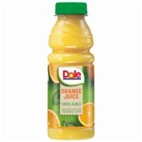 Orange Juice · Dole orange juice is made with 100% juice and 100% of your daily Vitamin C