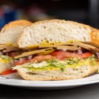 Vegan Salami Sandwich
 · 
