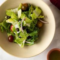 Salata - Salad · Romaine, tomato, olive, onion & Algerian cilantro vinaigrette.