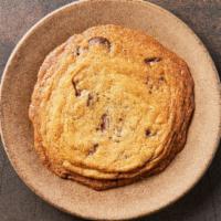 Brown Butter Chocolate Chip Cookie · House made cookie with Guittard dark chocolate.