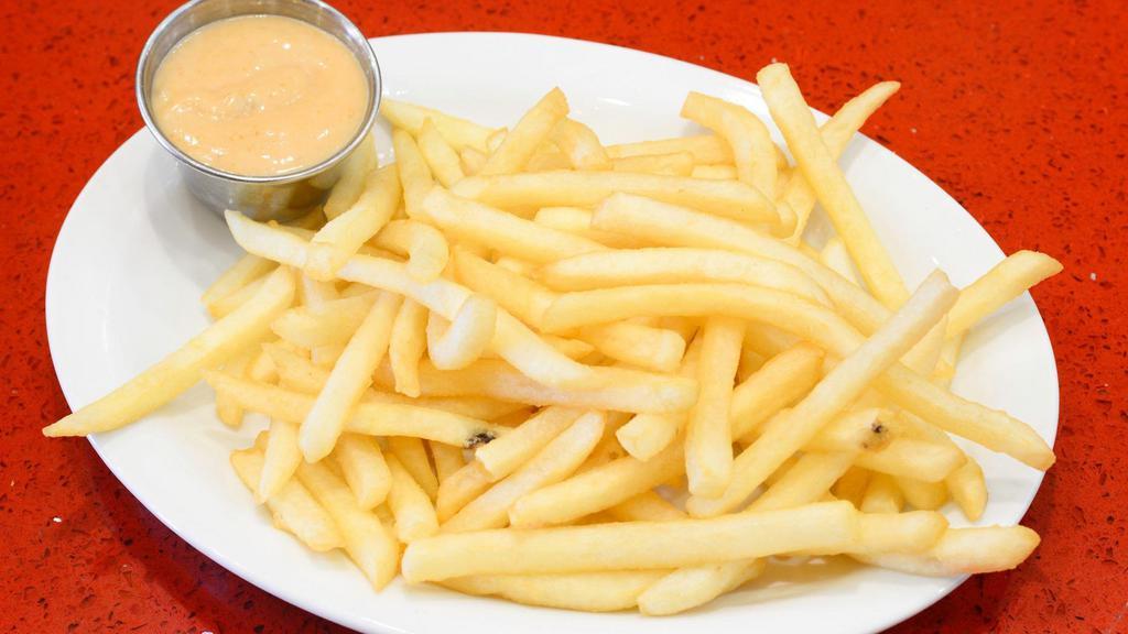 Fries · Hot and crispy fries.