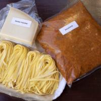 Tagliatelle Bolognese Kit (Serves 4) · Everything you need to cook Chef Donato and Gianluca's Tagliatele Bolognese, a favorite at D...
