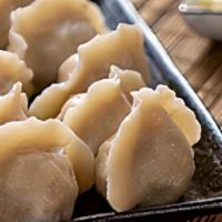 15. Pork Dumpling with Dill (12)/ 茴香猪肉水饺 · 