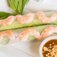 A4. Fresh Spring Rolls (Shrimp/ Pork) (2) - Gỏi Cuốn - Tôm Hay Thịt · shrimp & pork.
