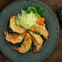 Shrimp Dumpling · Classic dumpling filles with a spiced shrimp mix