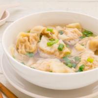 Wonton Soup · Chicken broth filled with wontons