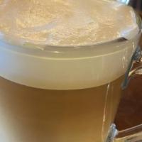 Ethiopian Latte · Steam milk with sweetener and double shot of espresso.