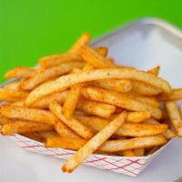 Seasoned Fries · Classic fries sprinkled with Old Bay seasoning