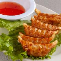 7.Crispy Chicken Dumpling · Served with sweet chili.