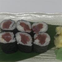 Tekka Maki Roll · Bluefin tuna. Consuming raw undercooked meats, poultry, seafood, shellfish, or eggs may incr...