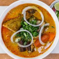 4. Bun Cari Ga (Curry Chicken) · Tender chicken breast and potato in curry coconut broth.