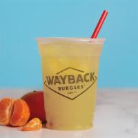 Tangerine Lemonade · A flavorful tangerine ice cube is submerged in our refreshing lemonade.