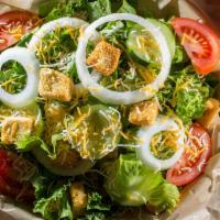 Garden Salad · A traditional but tasty salad that perfectly hits the spot. Crisp green leaf lettuce, tomato...