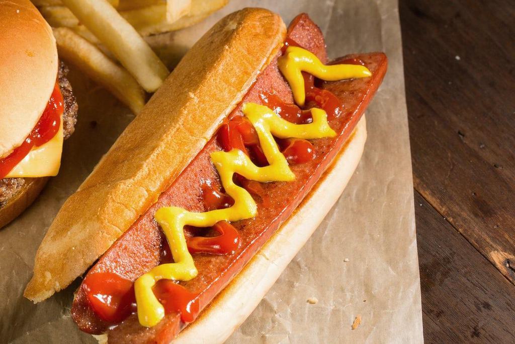 Kids Meal - Hot Dog · Classic Hot Dog, Kids Fry, and Kids drink.