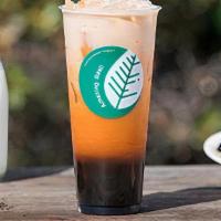 S13 Thai Tea w/ Boba · Traditional Thai Tea with heavy cream & sweet boba. *** Order placed in 11am will be serve w...