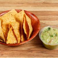 Chips and Guacmole · chips and 3oz Guacamole