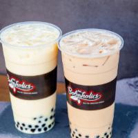 Create Your Own Milk Tea · Choose your flavors, tea base, toppings, and more to create your personalized milk tea!