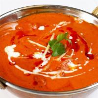 Chicken Tikka Masala · Chicken cooked in a tomato based curry.
