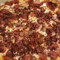 Amigos Meat Deluxe Pizza (Large 14
