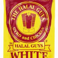 White Sauce Packet To-Go · Allergen: Contains Egg and Soy