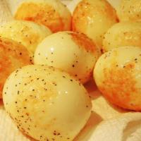 Fried Eggs · Golden brown fried eggs.