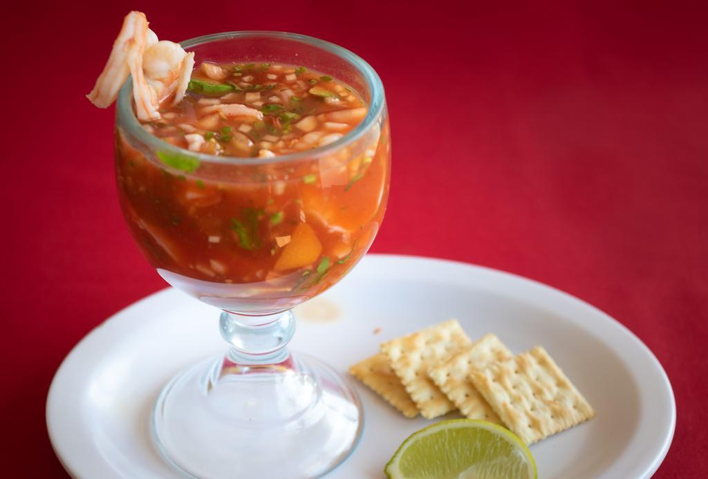 Coctel de Camaron · Authentic Mexican Shrimp Cocktail!