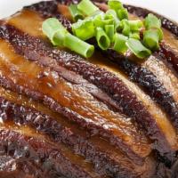梅菜扣肉/Braised Pork with Preserved Vegetable in Soy Sauce · 