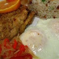 Bangus SILOG · Fried boneless milkfish served with garlic rice and egg.