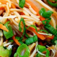 Vegetarian Pancit · All vegetable option for our noodle dish. Comes with fried tofu.