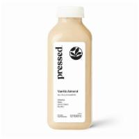 Vanilla Almond Non-Dairy Milk · It's a blend of almonds, dates, vanilla and sea salt. 