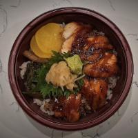 Una-Don · Freshwater eel with rice.