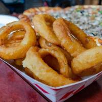Large Onion Rings · Fresh And Crispy Large Onion Rings From Clean Canola Oil