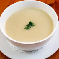 Soup Du Jour · Today's seasonal soup.