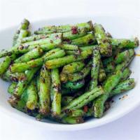 Ruby String Beans  (Lunch) · Spicy Dish. Available with Mild, Medium, Hot or Very Hot. String beans served with garlic an...