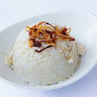 Coconut Rice · Aromatic jasmine rice with essence of coconut.