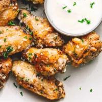 Parmesan Garlic Chicken Wings(6) · 6 Wings