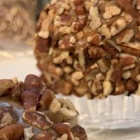 Og Pecan · Granny Smith apples hand-dipped in our homemade caramel & topped with pecans!